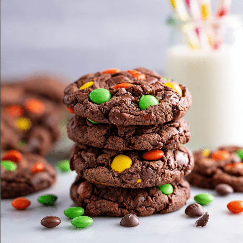 Easy Brownie Mix Cookies Recipe - Recipe Image