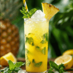 Refreshing Pineapple Coconut Mojito Mocktail Recipe