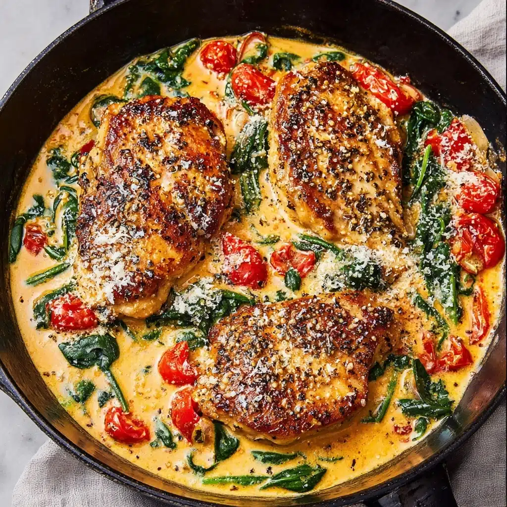 Creamy Tuscan Chicken Recipe - Recipe Image