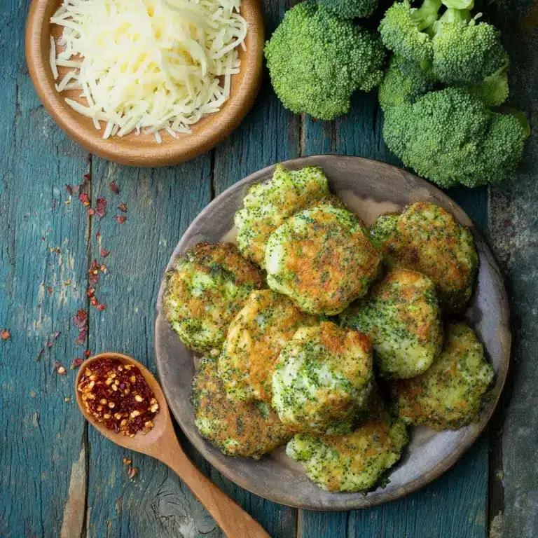 Broccoli Cheese Bites (Keto Low Carb) Recipe