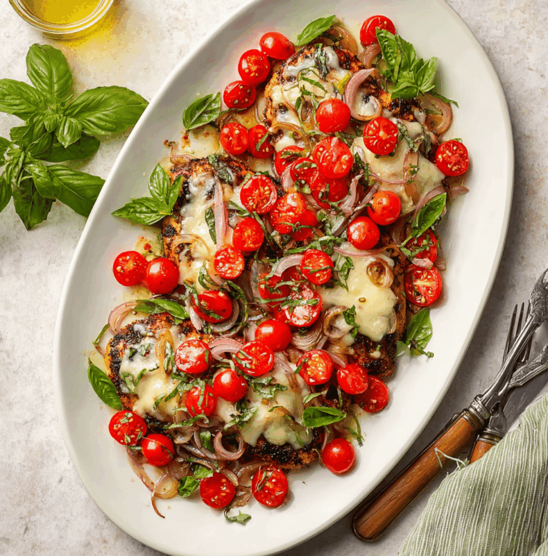 Caprese Grilled Chicken Recipe