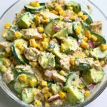 Street Corn Creamy Cucumber Salad Recipe