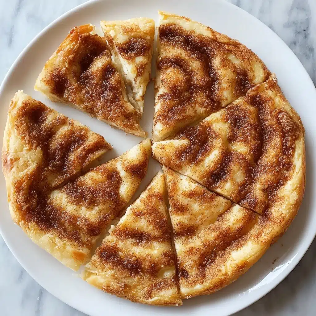 Easy Cinnamon Sugar Pizza Recipe - Recipe Image