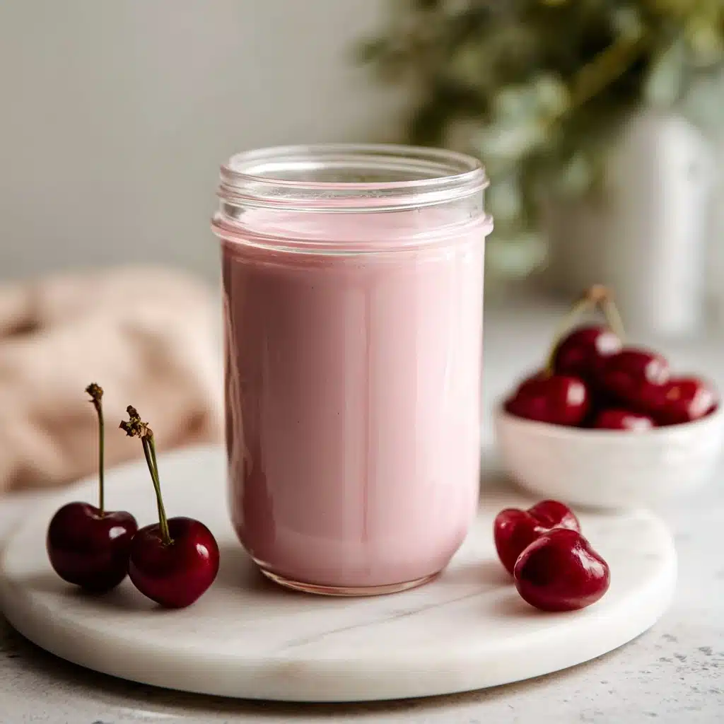Homemade Cherry Almond Creamer Recipe - Recipe Image
