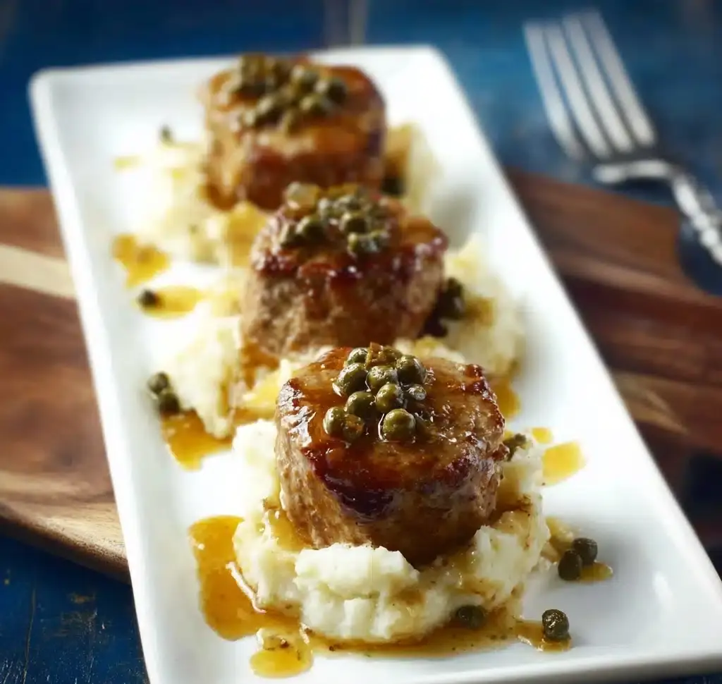 Chicken Piccata Meatballs – Low Carb and Gluten Free Recipe
