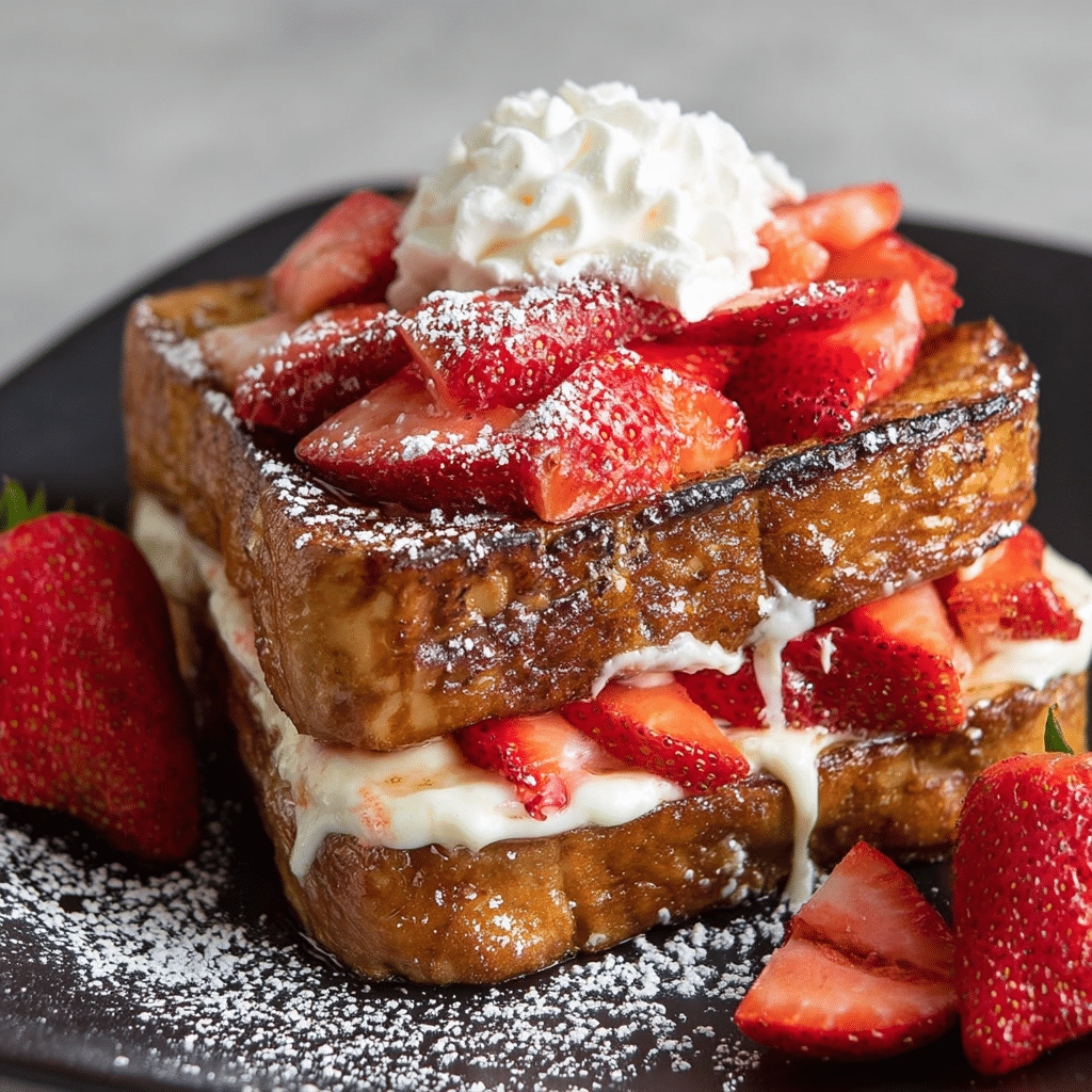 Cream Cheese Stuffed French Toast Recipe - Recipe Image