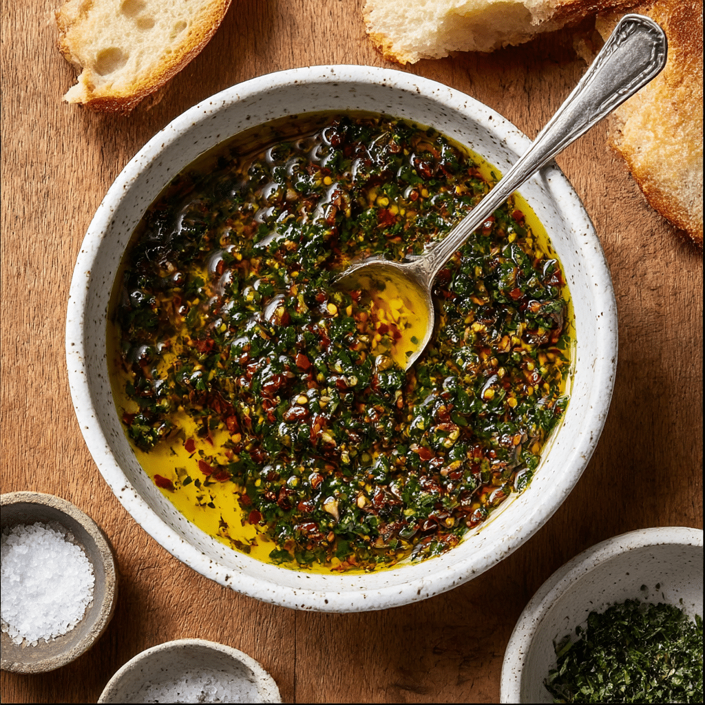 Sun-dried Tomato Olive Oil Bread Dip Recipe - Recipe Image