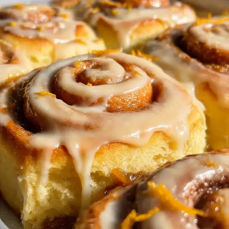 Orange Rolls Recipe
