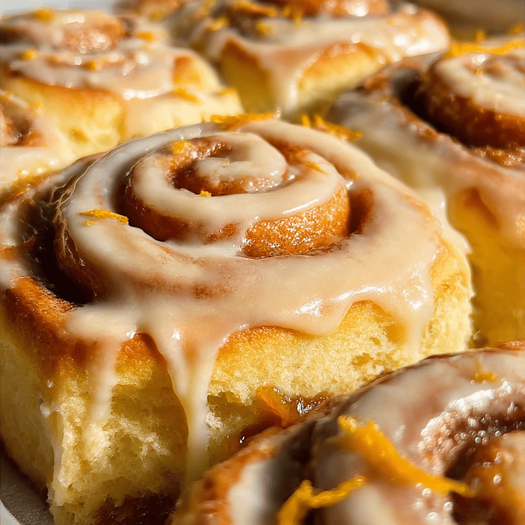 Orange Rolls Recipe - Recipe Image