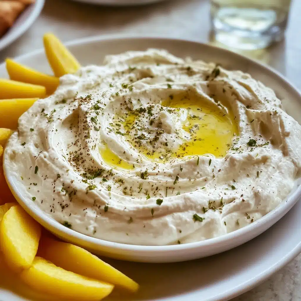 Whipped Feta and Ricotta Dip with Roasted Garlic Recipe - Recipe Image