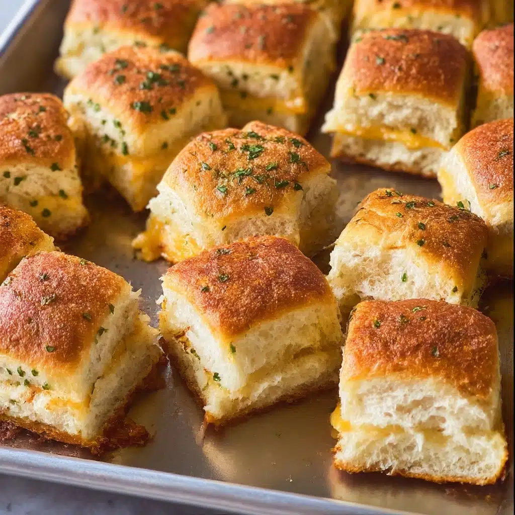 The Best Hawaiian Roll Mini Grilled Cheese Recipe - Recipe Image