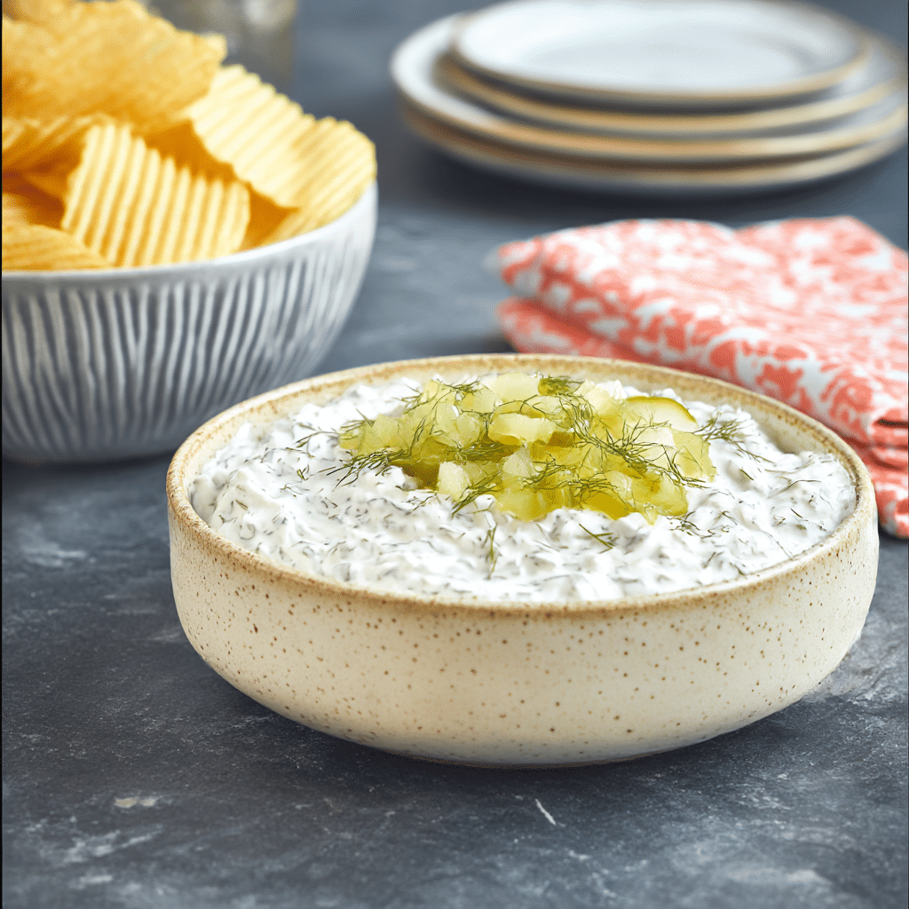 Dill Pickle Dip Recipe - Recipe Image