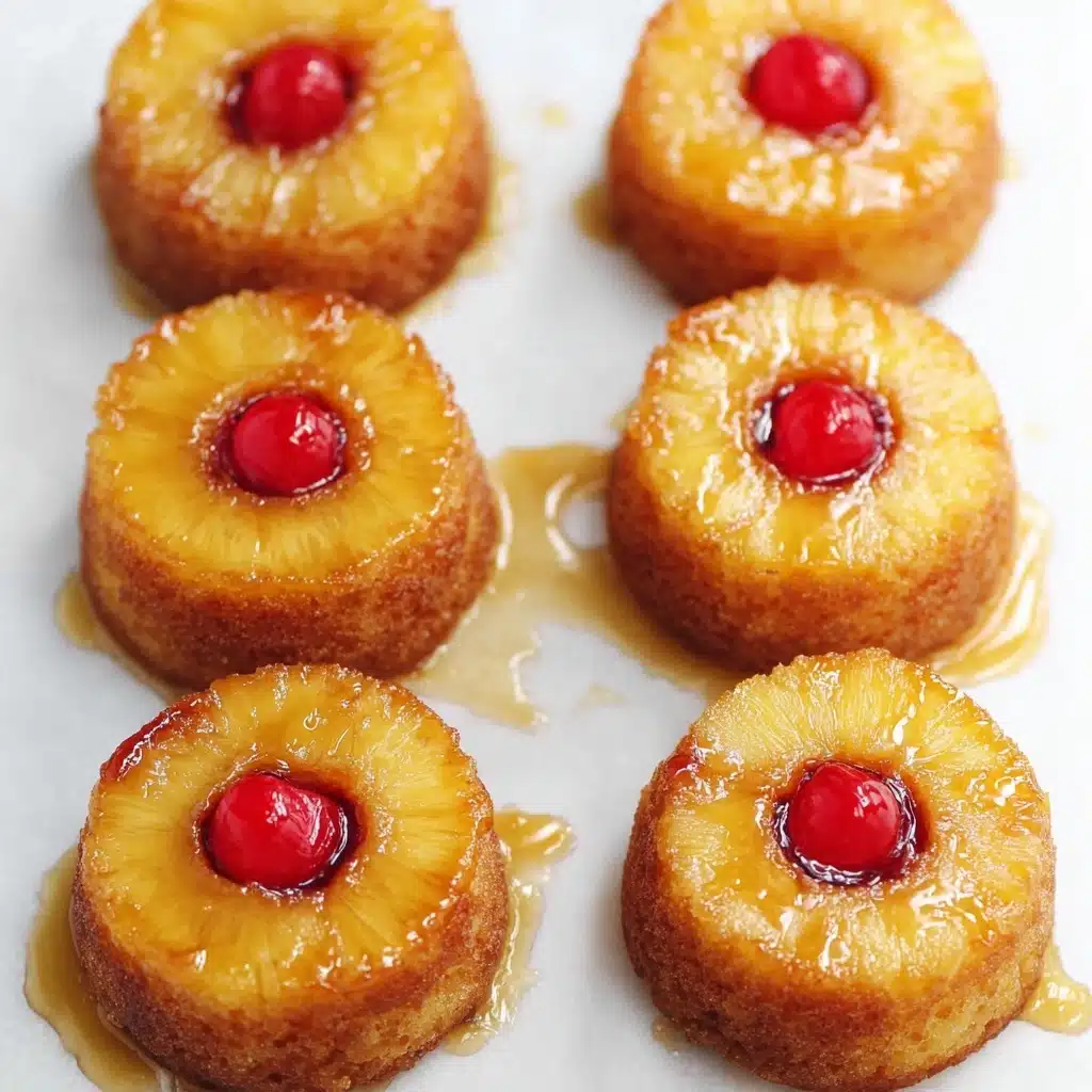 Pineapple Upside Down Sugar Cookies Recipe - Recipe Image