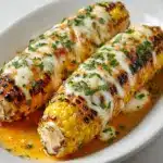 Cheesy Garlic Butter Corn on the Cob Recipe