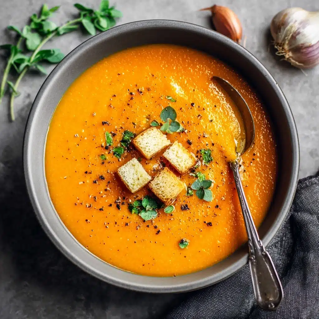 Roasted Carrot Soup Recipe - Recipe Image
