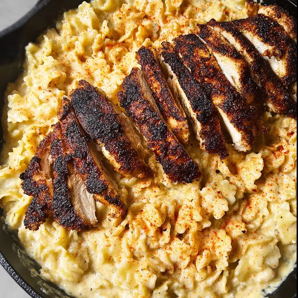 Blackened Cajun Chicken Alfredo Recipe - Recipe Image