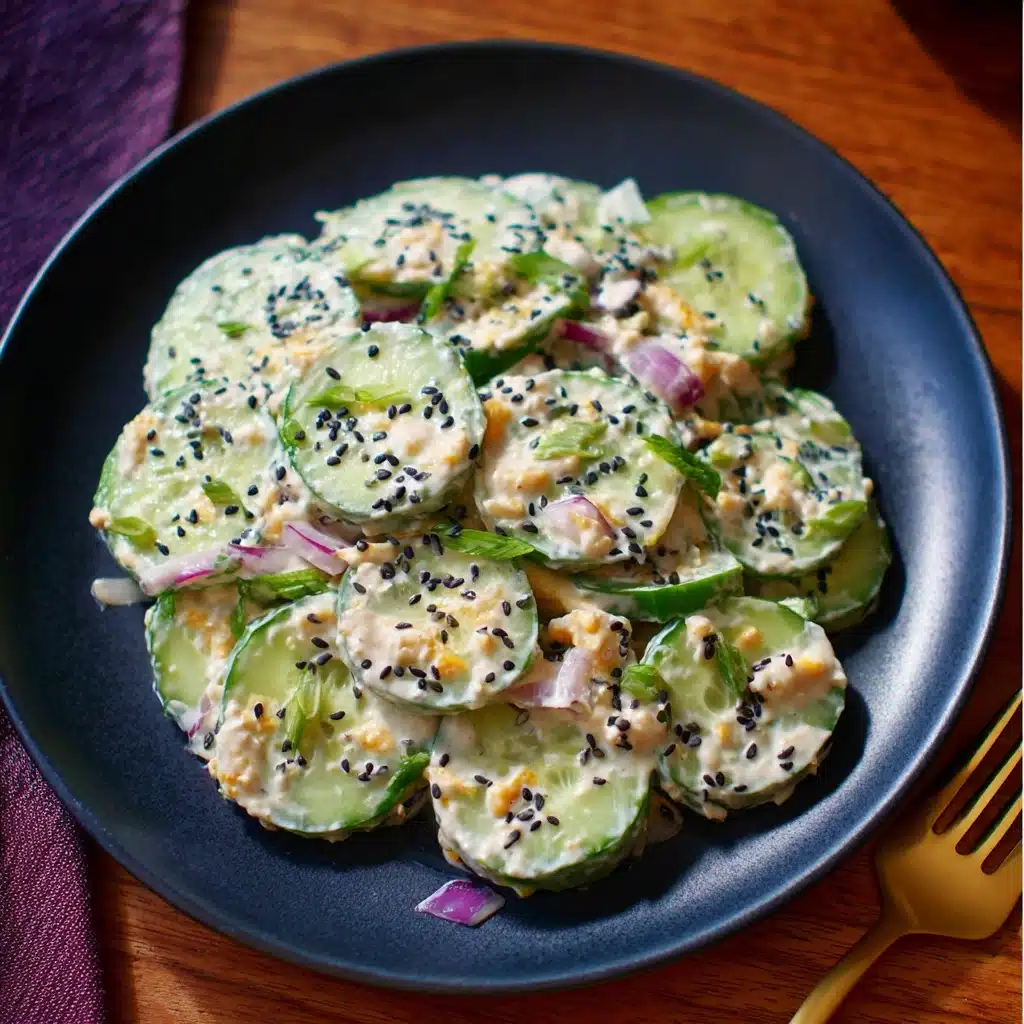 Jalapeno Popper Cucumber Salad Recipe - Recipe Image