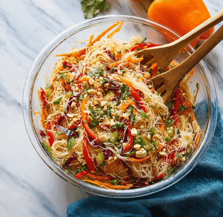 Spring Roll Salad with Spicy Ginger Dressing Recipe