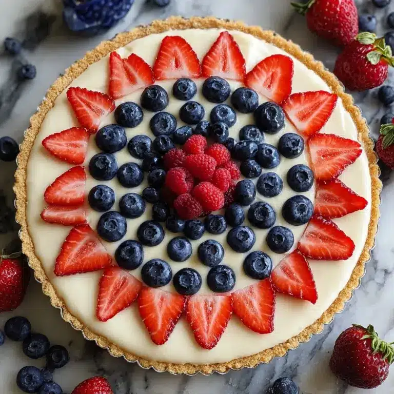 4th of July Fruit Pizza Recipe