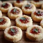 Cheesy Thumbprint Appetizers with Hot Pepper Jelly Recipe