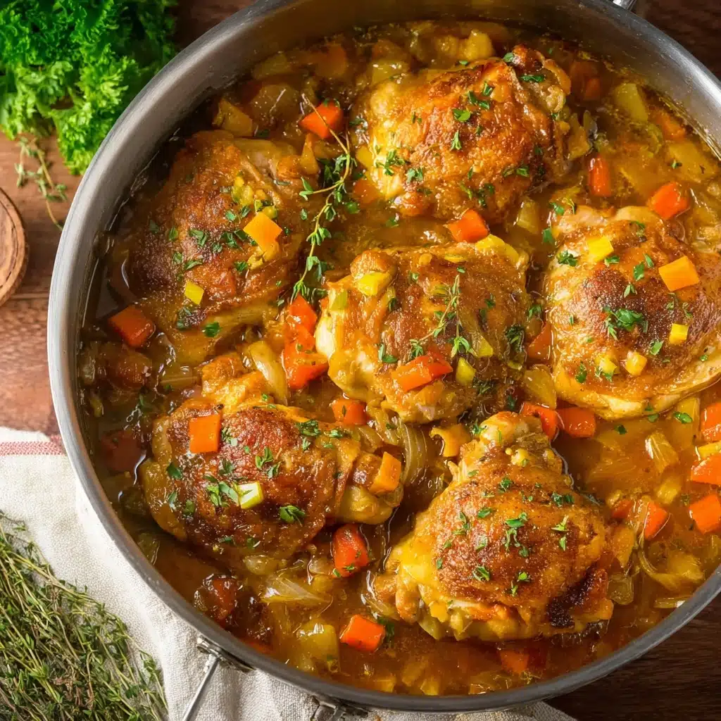 Chicken Thigh Osso Buco Recipe