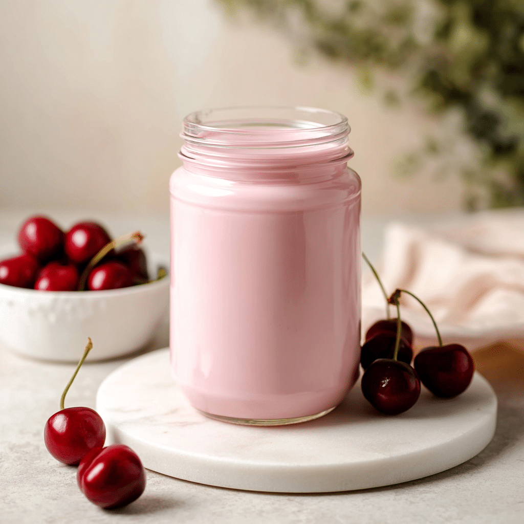 Homemade Cherry Almond Creamer Recipe - Recipe Image