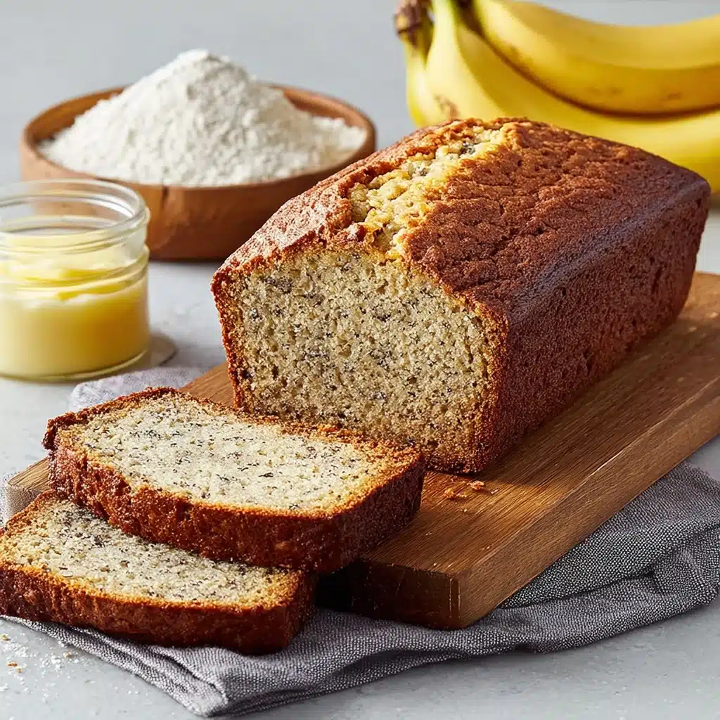 Easy Moist Banana Bread Recipe - Recipe Image