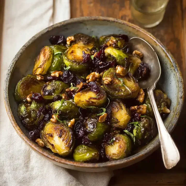 Brussels Sprouts with Maple Recipe