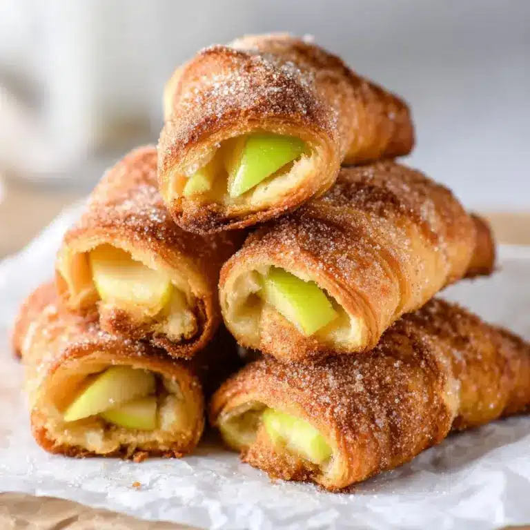 Air Fryer Apple Pie Crescent Rolls Recipe