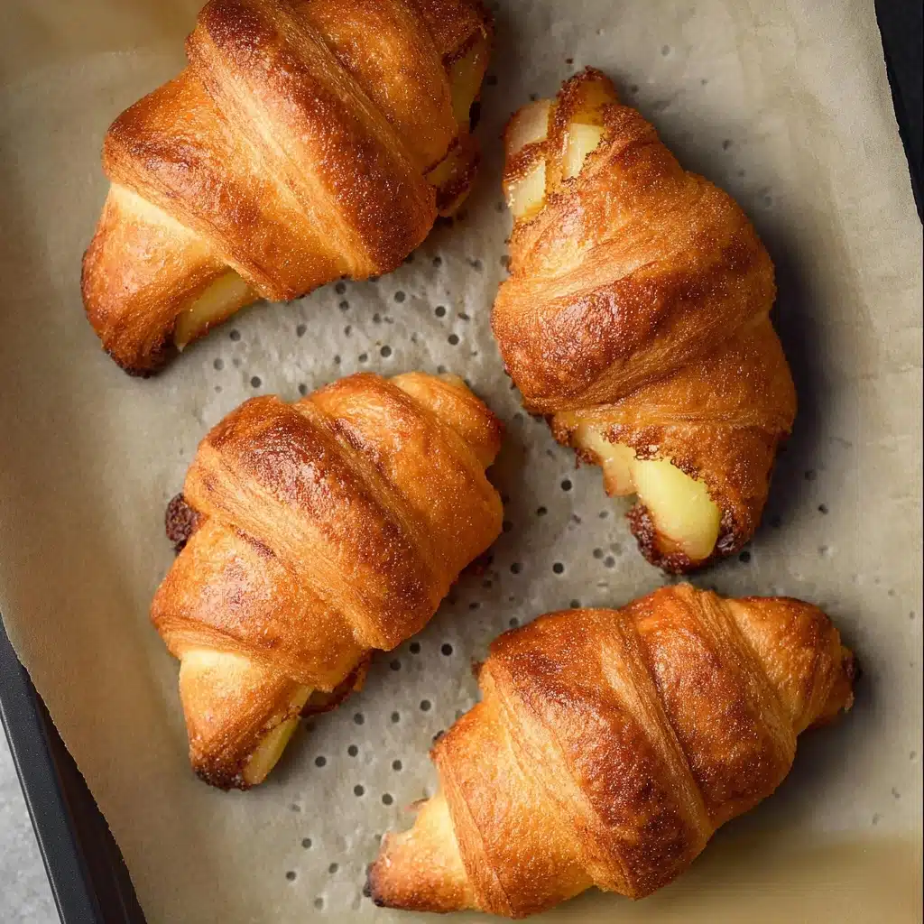 Air Fryer Apple Pie Crescent Rolls Recipe - Recipe Image