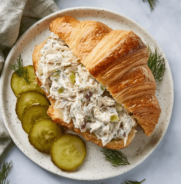 Savory Dill Pickle Chicken Salad Recipe