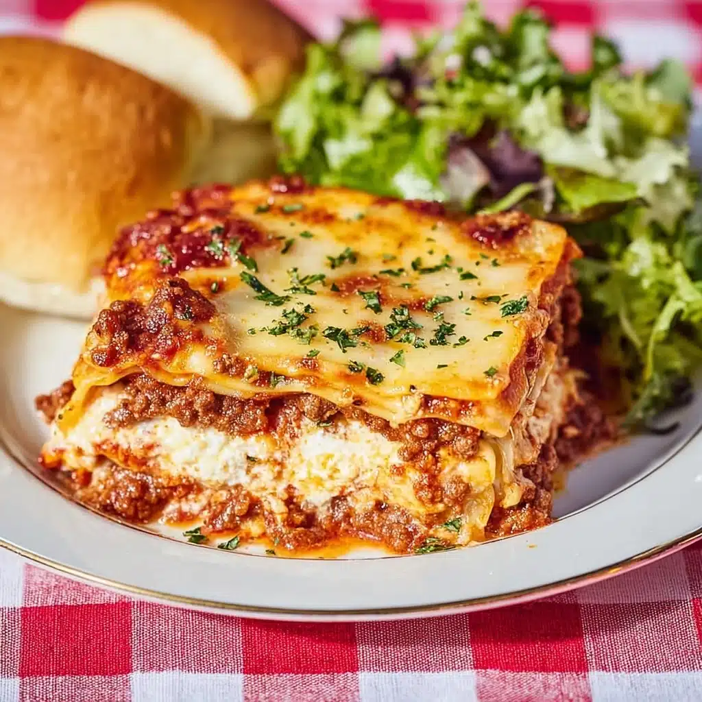 Million Dollar Lasagna Recipe - Recipe Image