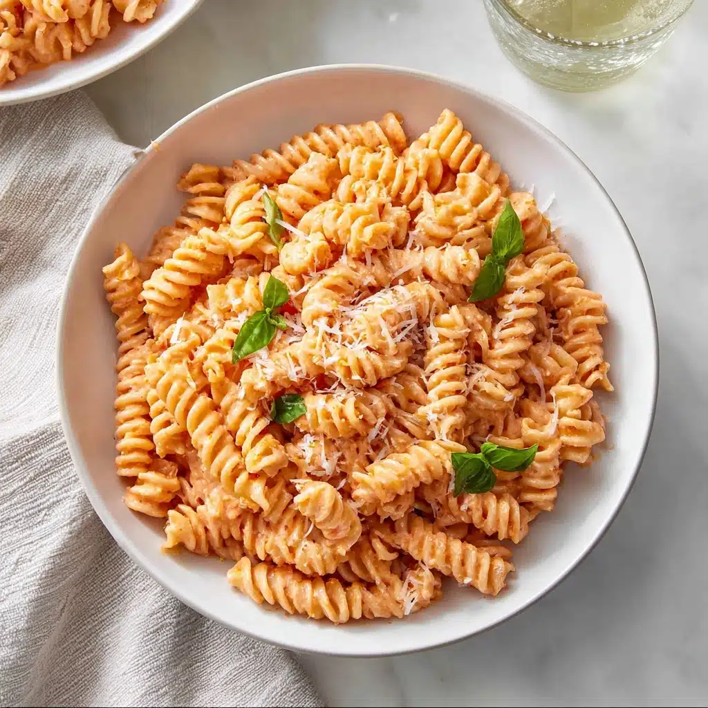 Tomato Cottage Cheese Pasta Recipe - Recipe Image