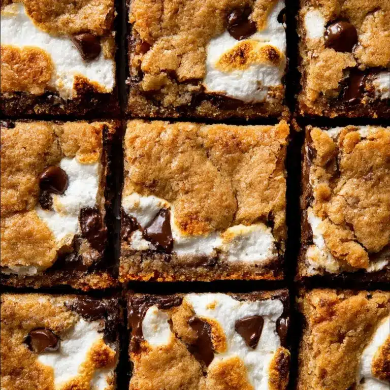 S'mores Cookie Bars Recipe