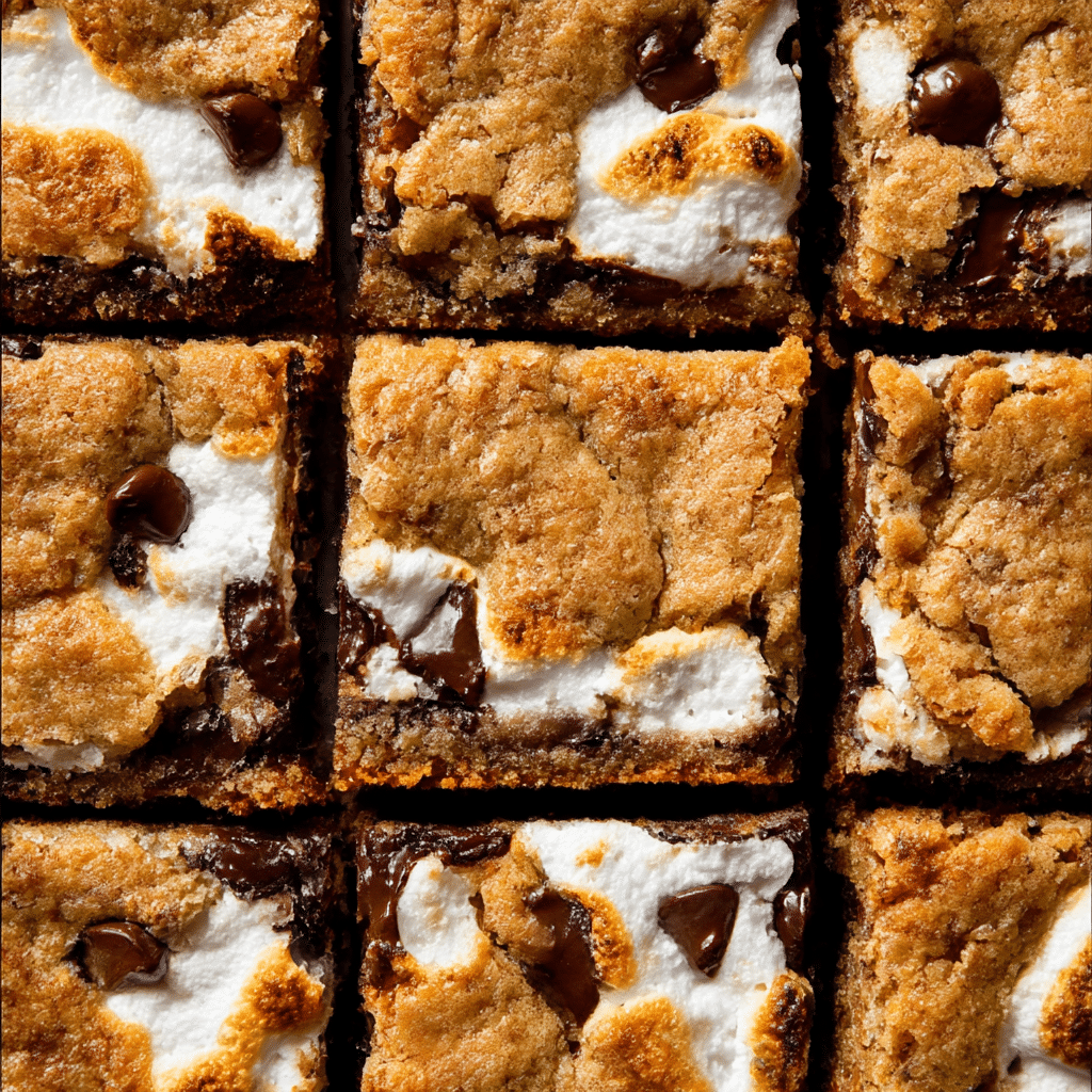 S'mores Cookie Bars Recipe - Recipe Image