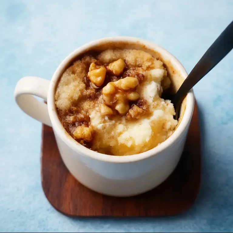 Apple Mug Cake Recipe