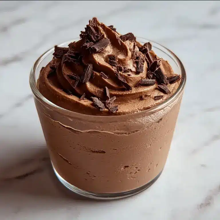 Cottage Cheese Chocolate Mousse Recipe