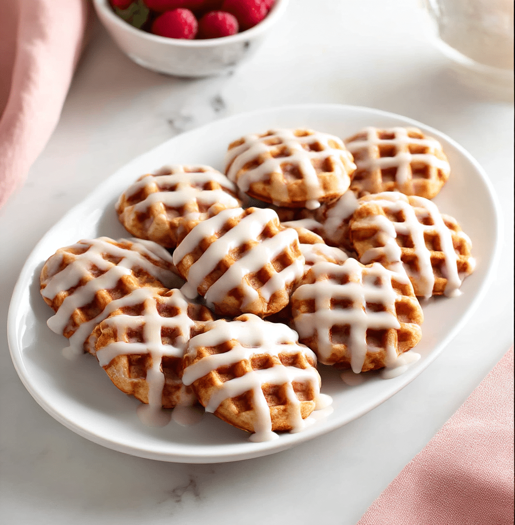 Canned Cinnamon Roll Waffles Recipe