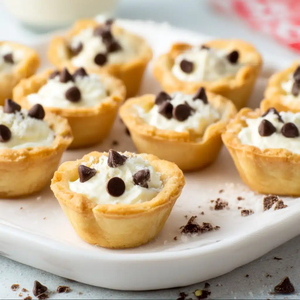 MINI CANNOLI CUPS Recipe