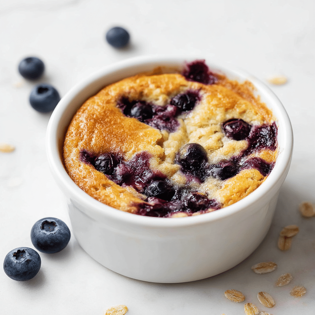 Blueberry Oat Cake Recipe - Recipe Image