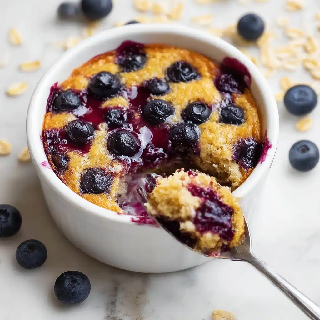 Blueberry Oat Cake Recipe - Recipe Image