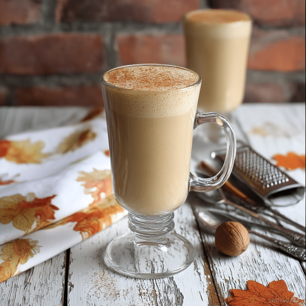 Hot Pumpkin Nog Recipe (Non-Dairy) Recipe - Recipe Image