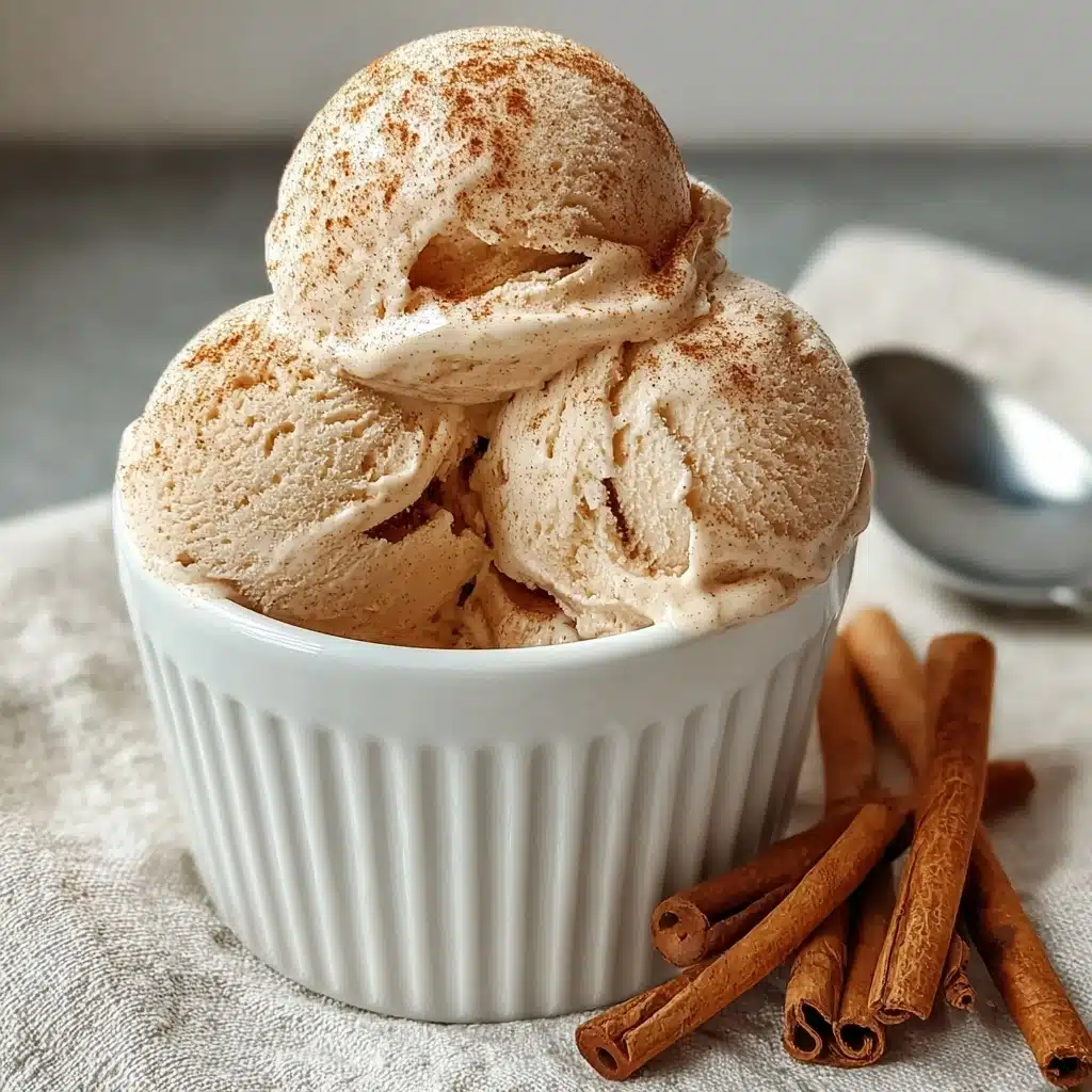 Creamy Brown Sugar Cinnamon Ice Cream Recipe - Recipe Image