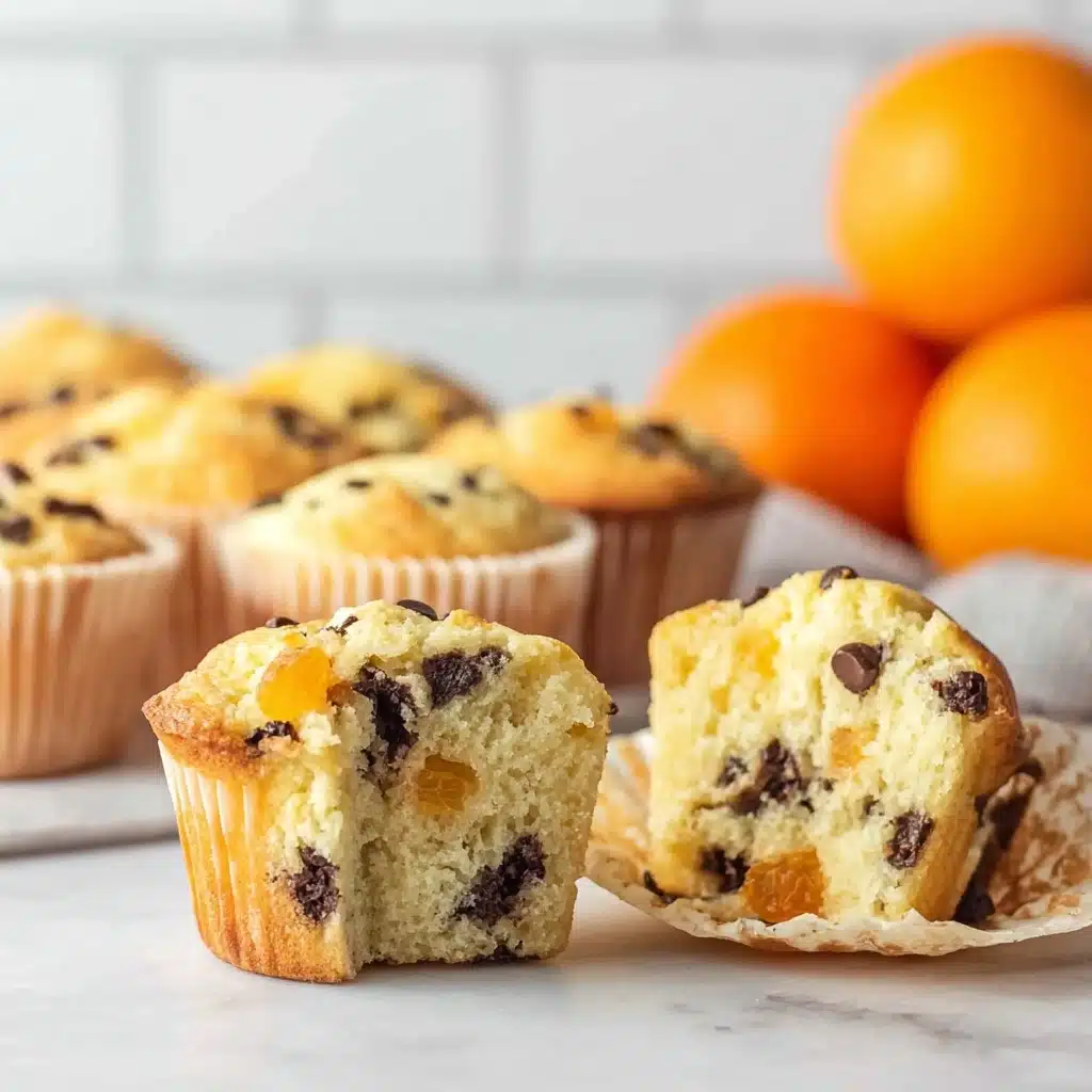 Orange Chocolate Chip Muffins Recipe - Recipe Image