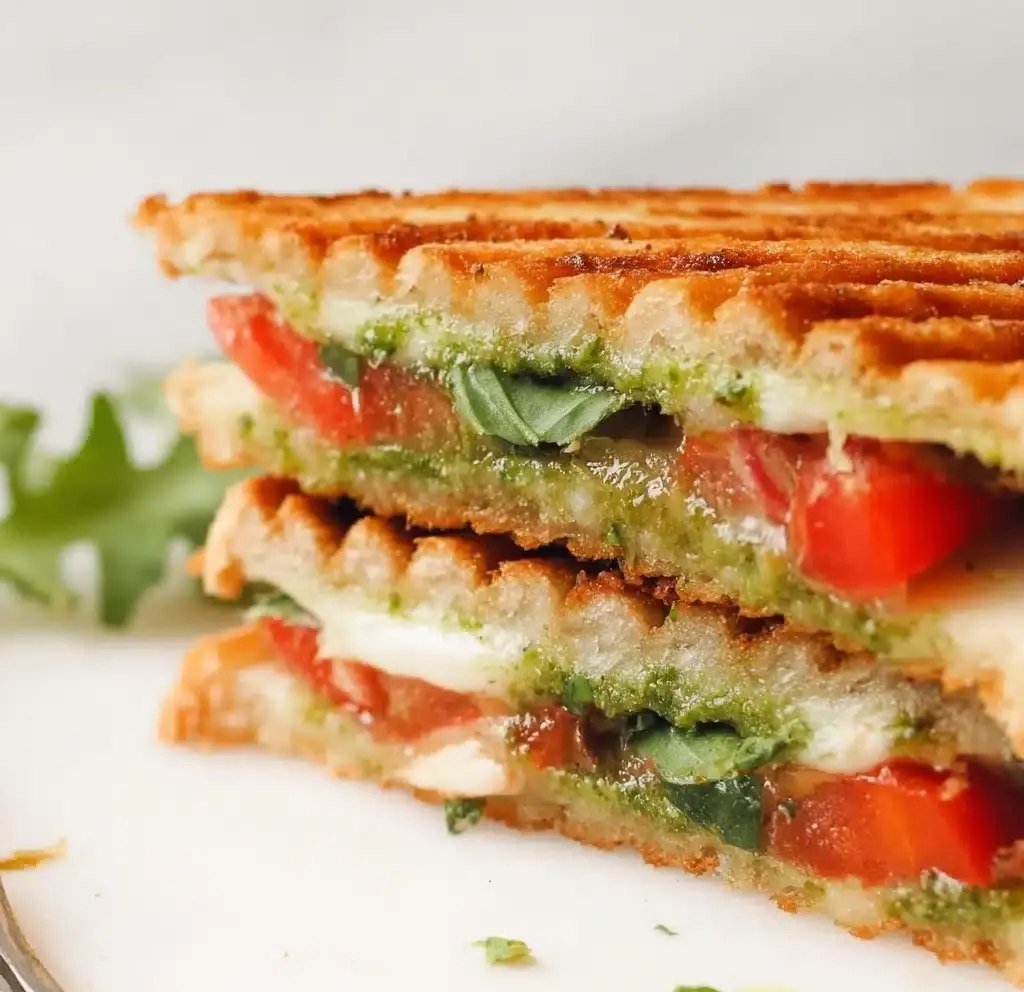 Tomato Basil Grilled Cheese Sandwich Recipe