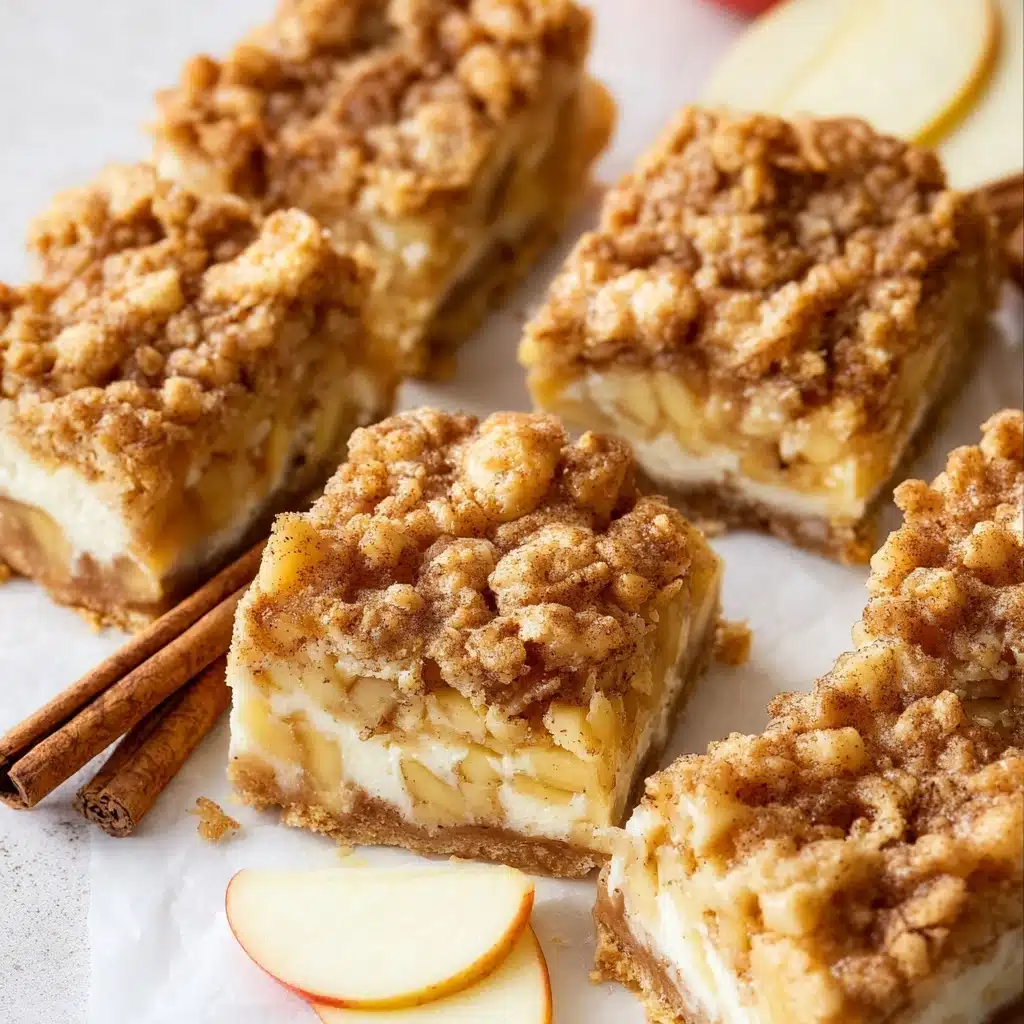 Apple Cheesecake Bars Recipe - Recipe Image