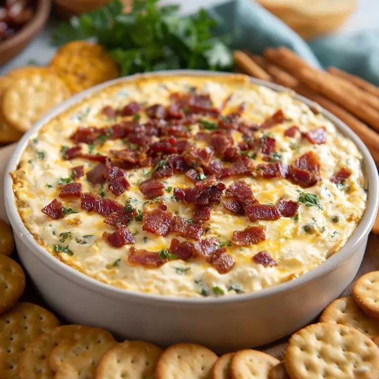 Hot Smoked Gouda Bacon Dip Recipe