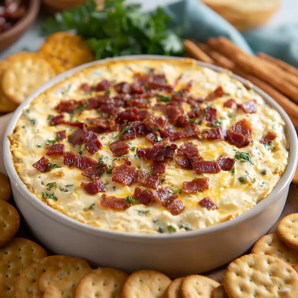 Hot Smoked Gouda Bacon Dip Recipe
