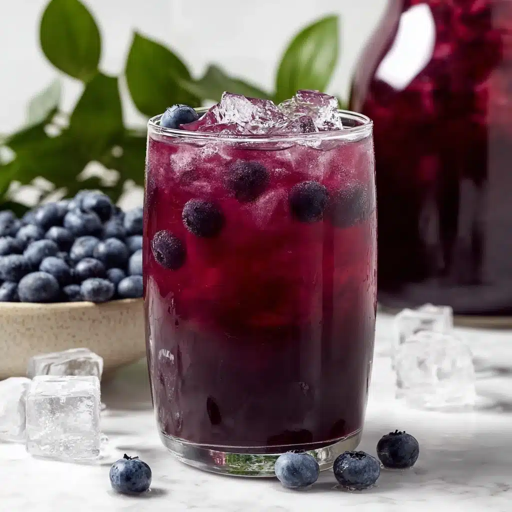 Blueberry Iced Tea Recipe - Recipe Image