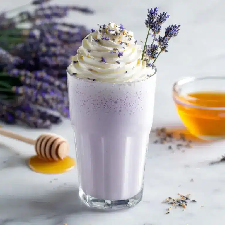 Lavender Honey Milkshake Recipe